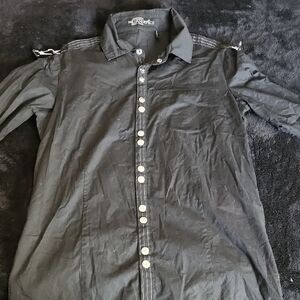 Lip Service Mens Medium Button Up